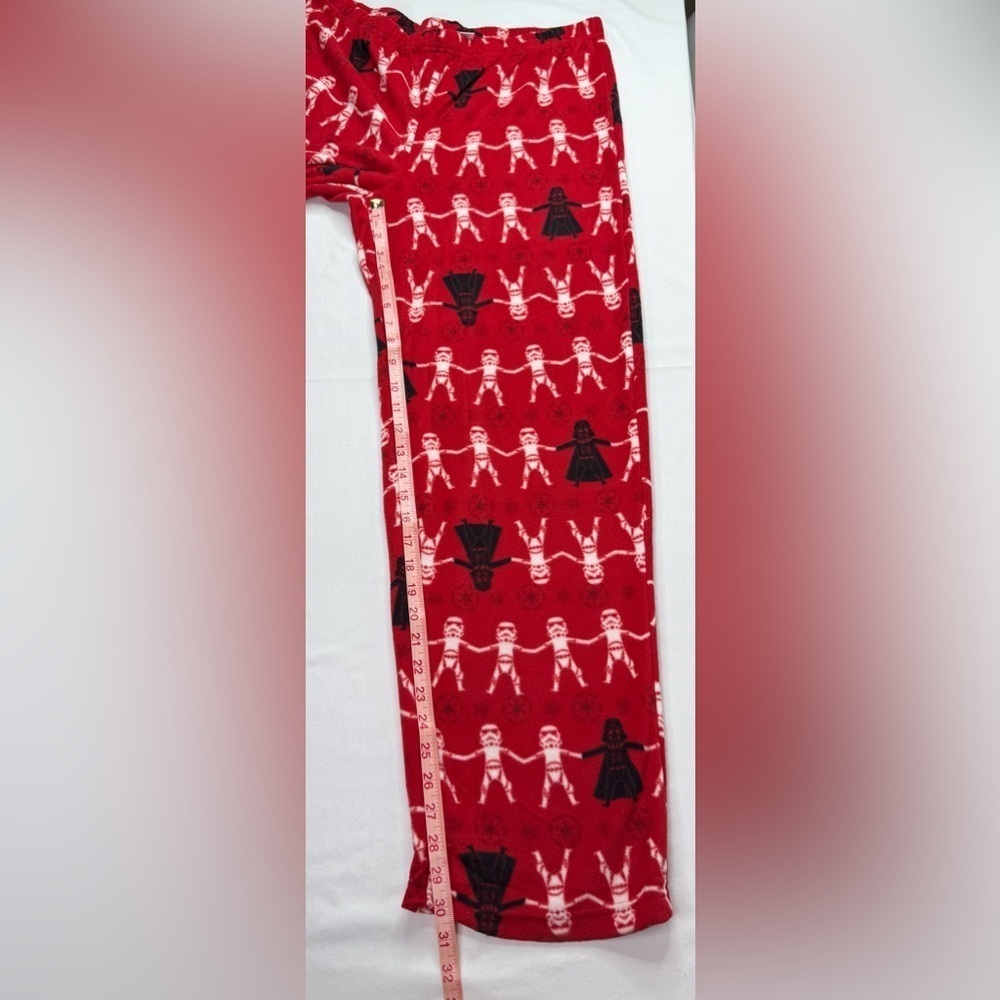 NWT Disney Star Wars Pajama Set Long Sleeve Top Flannel Pants Size Medium - Picture 11 of 11